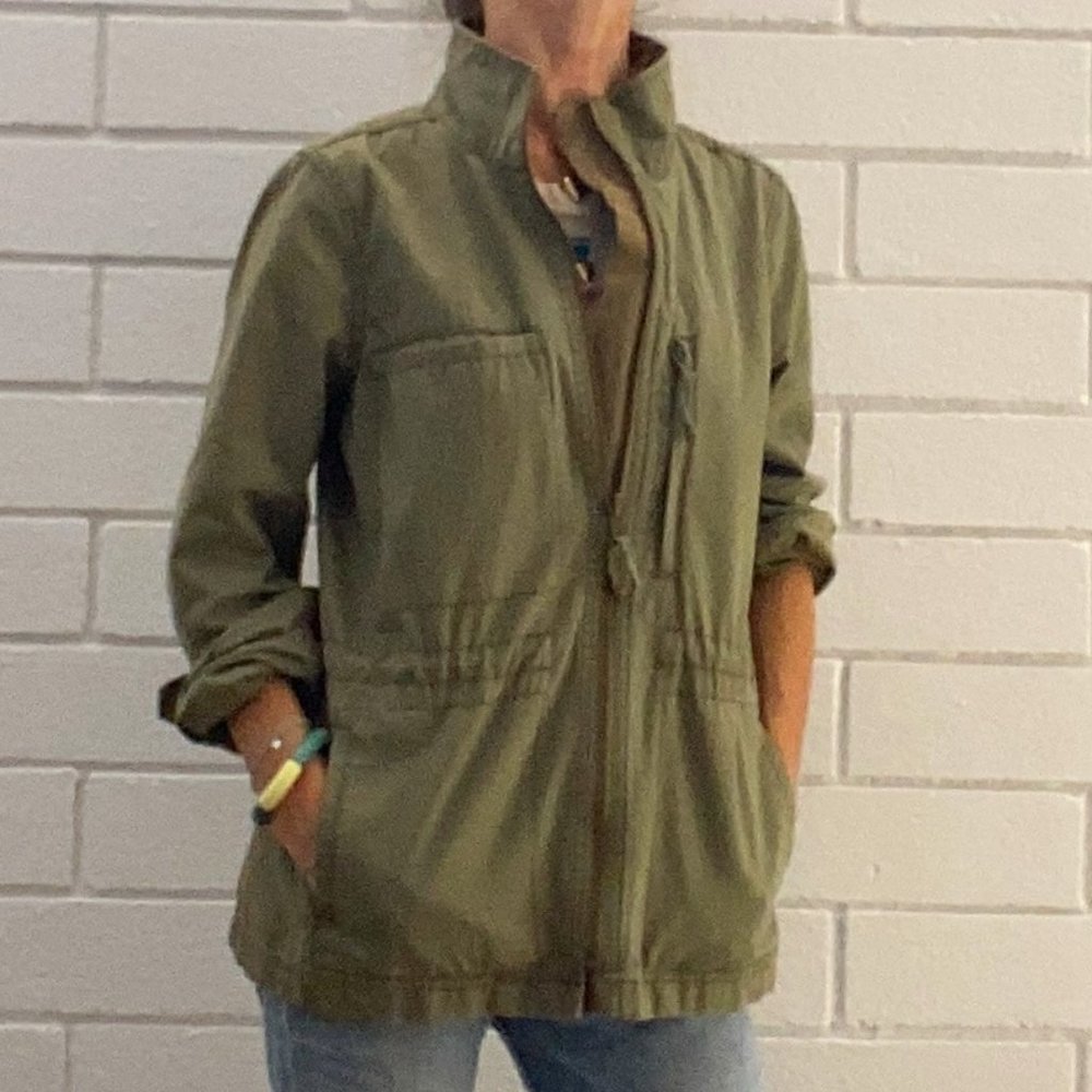 Madewell Olive Green Utility Jacket